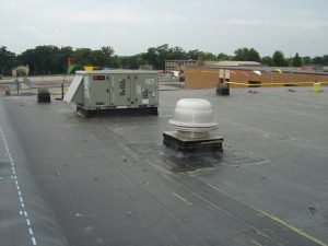 Repair a portion of the High School roof