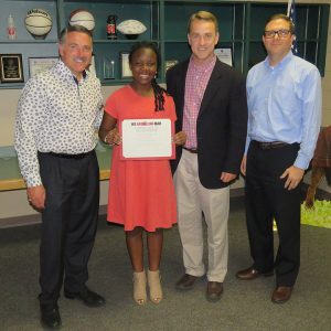 Grace Kiboko honored by Linn-Mar Board of Education