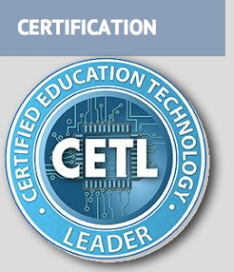 Certified Edcuation Technology Leader logo