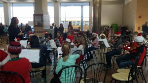 2018 Middle School Orchestras perform at Lindale Mall