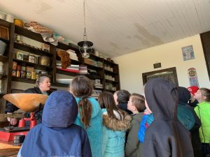 First graders tour general store